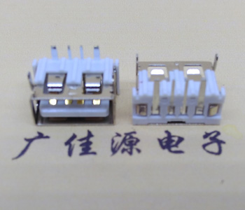 厚街镇大电流过3A电流USB短体母座6.5H引脚加宽