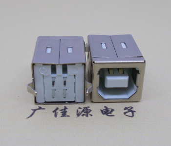 厚街镇USB BF180度母座 打印机接口 立式直插带赛