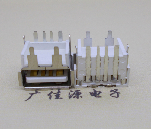 厚街镇USB支持华为5A大电流接口垫高11.3mm快充连接器