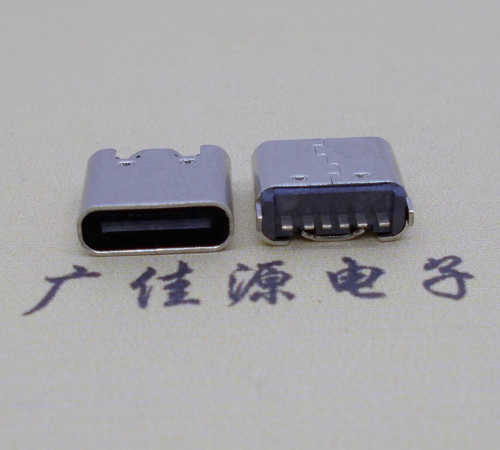 厚街镇立式插板usb type-c6p母座