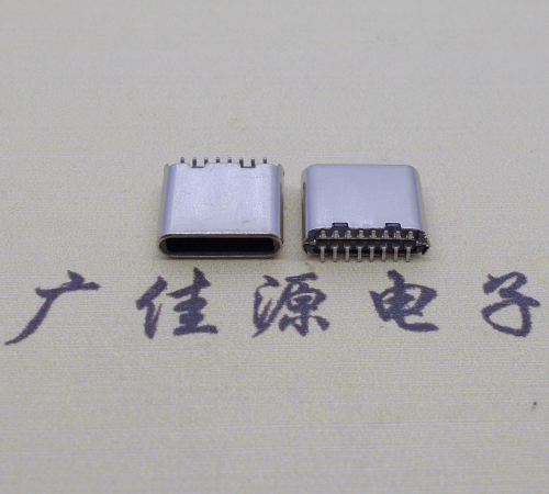 厚街镇侧边铆合立贴直边type-c16p公头长7.2mm