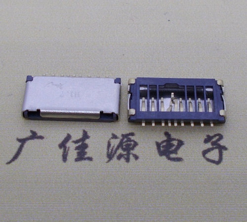 厚街镇 TF短体卡座 卡槽1.5侧PIN针micro检测卡座厂家直销
