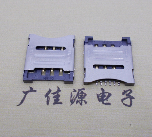 厚街镇MICRO SIM 1.8H 6P 掀盖式卡座