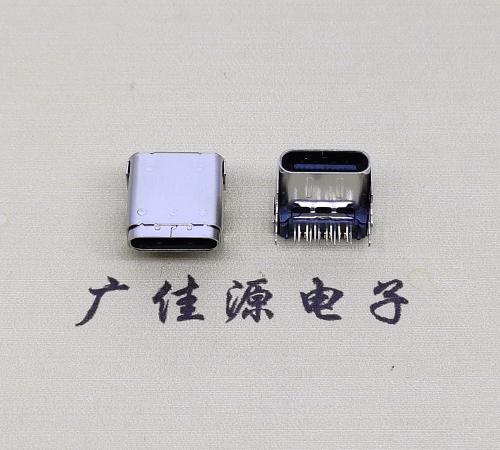厚街镇type c24p板上母头 typec接口数据CL=3.4,DIP+SMT端子DIP长脚